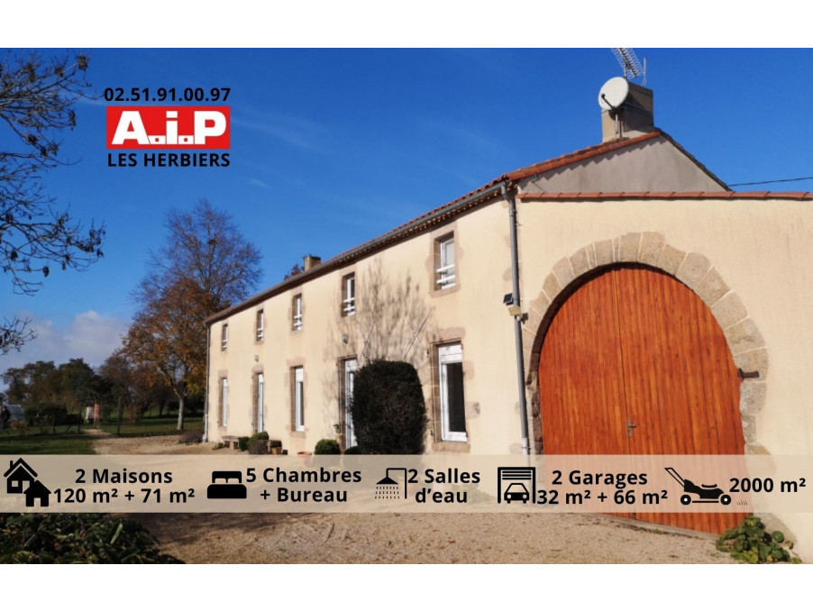 Photo vente maison vendee les herbiers image 1/4