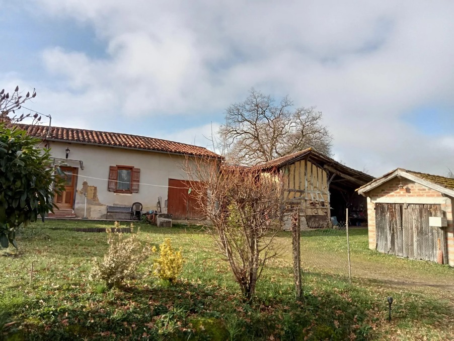 vente maison gers estang