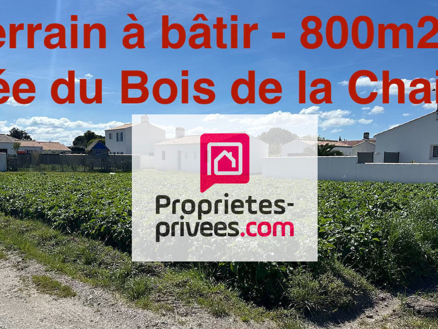 vente terrain vendee noirmoutier-en-l'Île