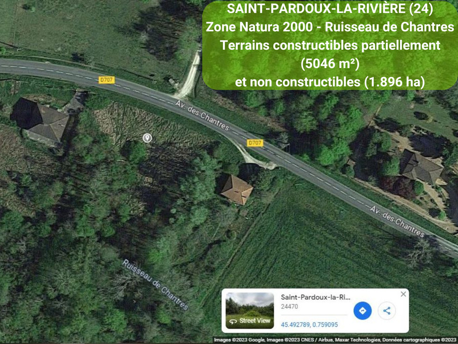 vente terrain dordogne saint pardoux la riviere