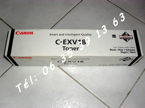 Photo Toner encre Canon C-EXV18 original (Neuf Prix Livr?) image 1/1