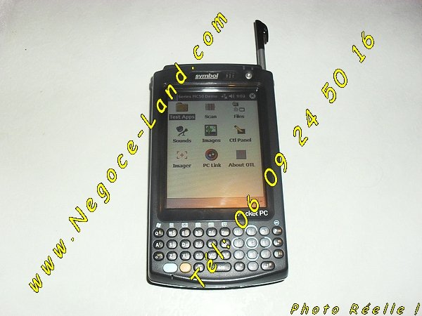 Photo Terminal Pocket PC Symbol MC5040 Motorola Scan Code Barre tactile image 1/1