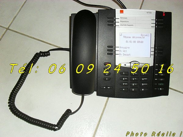 T?l?phone VoIP filaire Pro Aastra 6755i