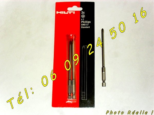 Photo Embouts rallonge de Visseuse Hilti SF SD image 1/1