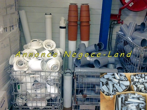 Photo + 600 Raccords PVC Neufs  pour VMC, chaudi?res, sanitaires.. image 1/1