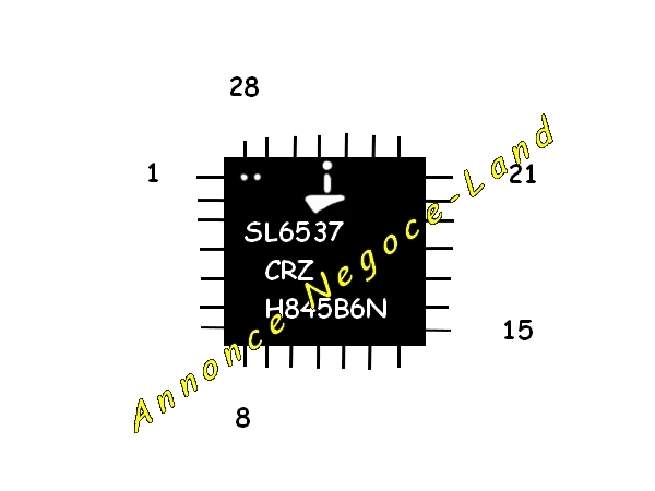 Photo Composant ?lectronique ISL6537 CRZ ? souder (Neuf) image 1/1