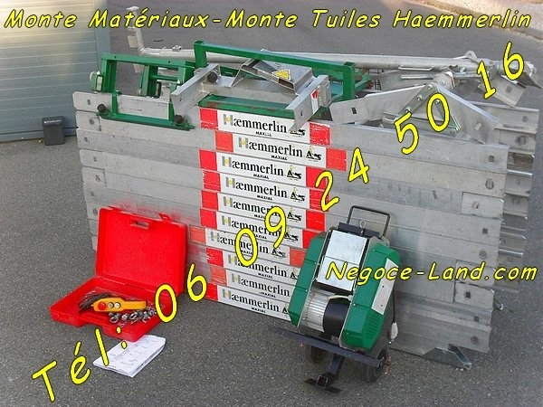 Photo Monte-charge monte mat?riaux Haemmerlin Maxial l?ve 150kg en 15m max image 1/1