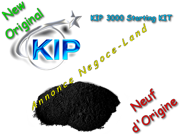 Toner KIP 3000 Starting KIT - Laser - Noir - [Original 500gr Neuf] - Z050980092