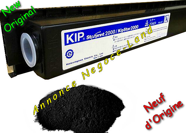 Toner KIP KipStar 2000 - Starprint 2000 - Laser - Noir - [Original 300 gr Neuf]