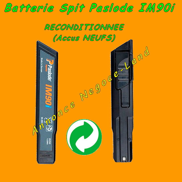 Photo Batterie de cloueur Spit Paslode IM90i & PPN50i (Reconditionn?e) image 1/1