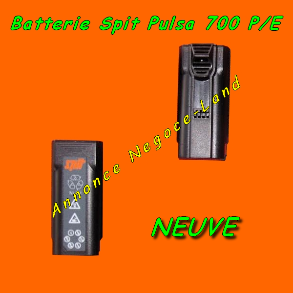 Photo Batterie de cloueur Spit Pulsa 700 P/E Impulse (Neuve) image 1/1