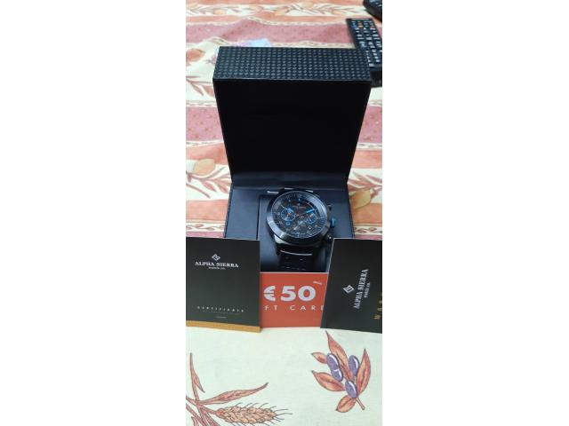!!! A saisir magnifique montre alpha sierra  édition limitée modèle LGM36BL. 120€