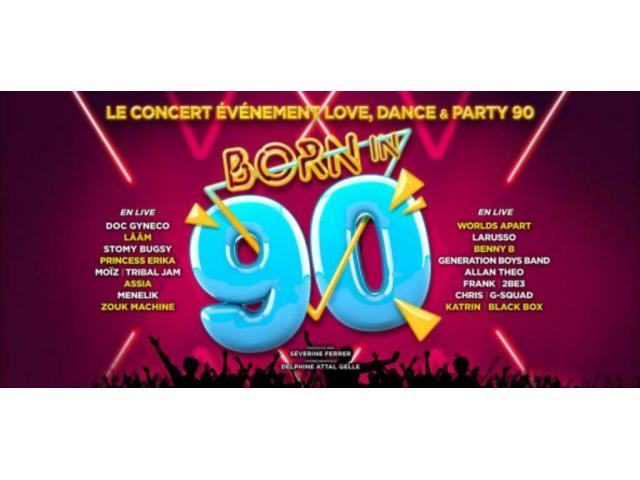 1 Tickets pour Born In 90, Love Dance & Party au Galaxie Amn
