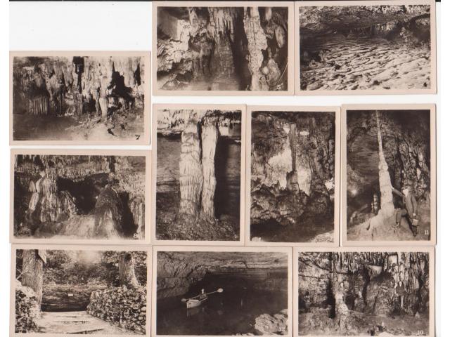 Photo 10 ancienne cartes de les grottes d'arcy-sur-cure,1950 image 1/1