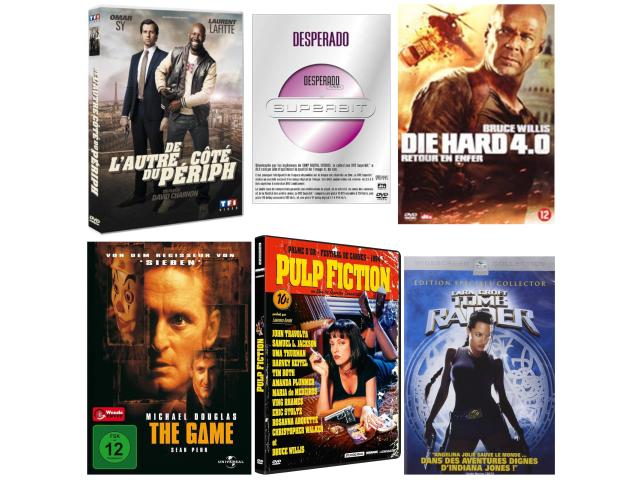 Photo 11 DVD - Action, Tarantino, Tomb Raider, etc … 3.- pièce image 1/6