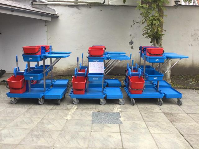 13 chariot de nettoyage Ecolab