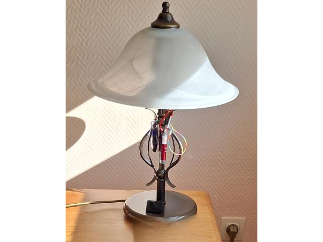 2 lampes chevet