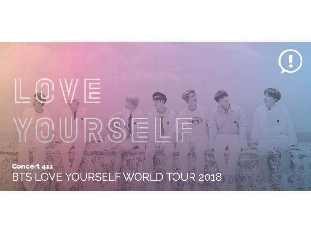 2 places BTS Love Yourself 20 Octobre à Paris