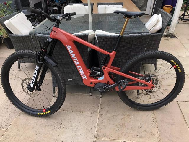 2023 Santa Cruz Heckler CC MX, Carbon EBike - M