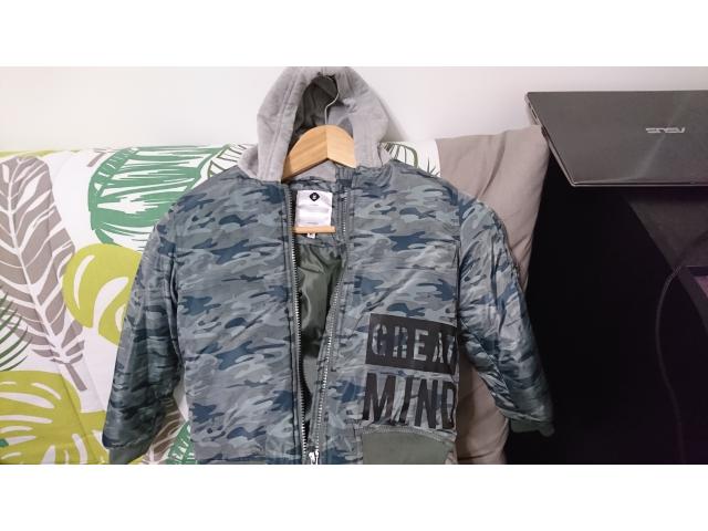 26€ 6 ans PARKA BOMBER CAMOUFLAGE CAPUCHE (Z génération)