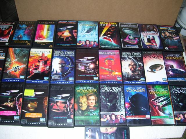 28 Cassettes Star Trek