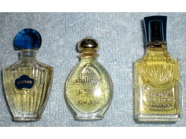 3 miniatures de parfum