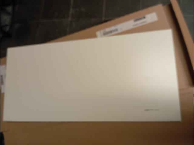 3 panneaux IKEA Perfekt Arsta blanc mat 76 cm x 35 cm