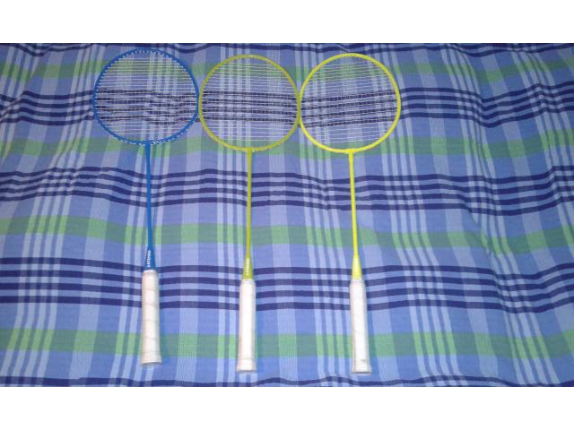 Photo 3 raquettes pour le badminton pour amateur image 1/2
