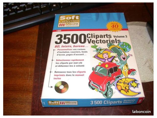3500 cliparts vol 3 - Micro Application