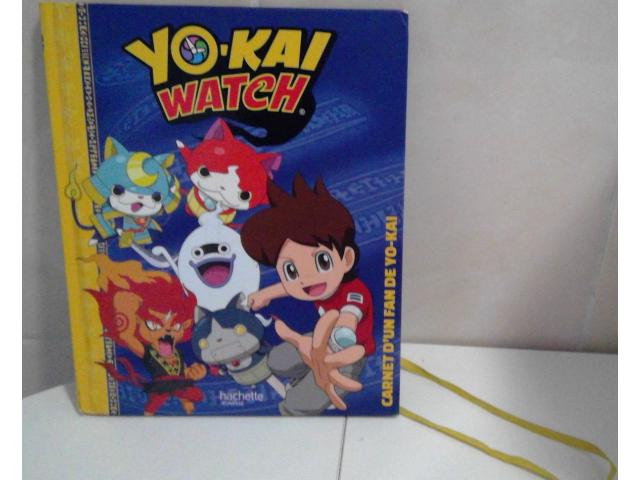 3€ CARNET JOURNAL YO KAI WATCH