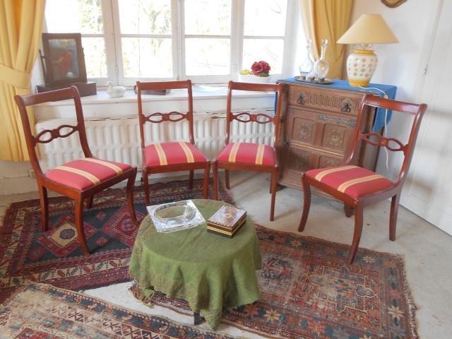 4 belle chaise salle a manger