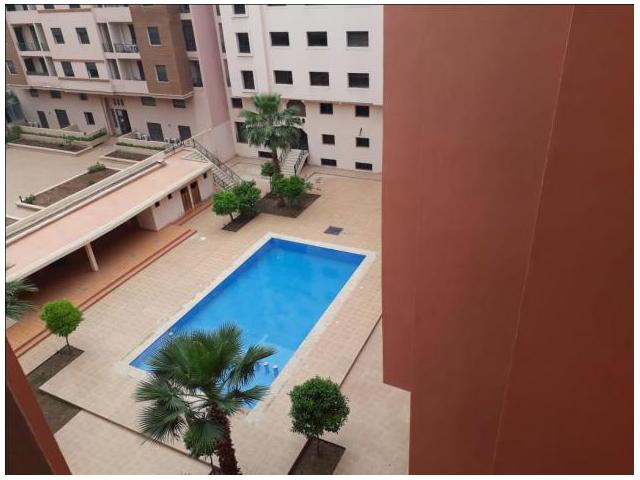 à louer Apprt vide de 2ch vc piscine à Guéliz