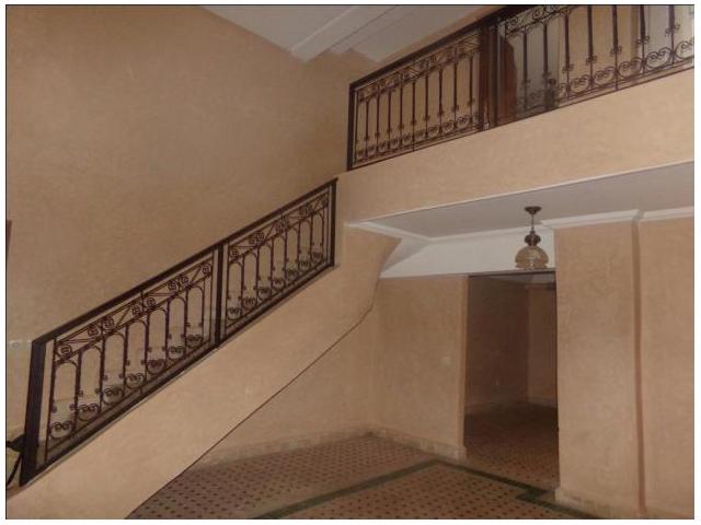 à louer duplex vide 2ch au cœur de Guéliz