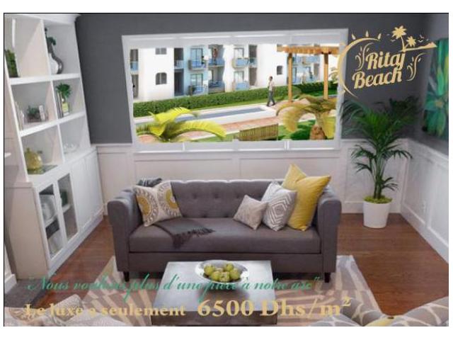 À Sidi Rehal appartement avec vue sur piscine