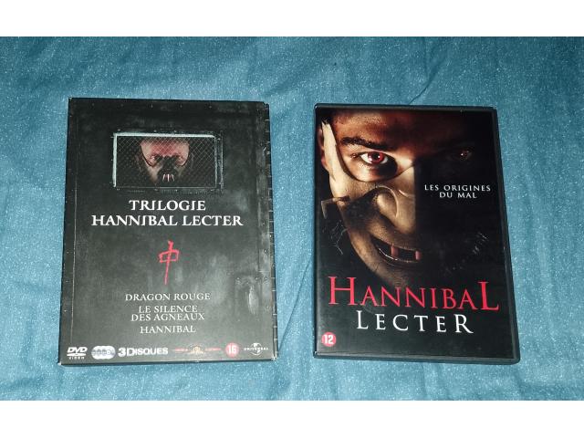 A vendre en coffret DVD l'intégral d'Hannibal Lecter