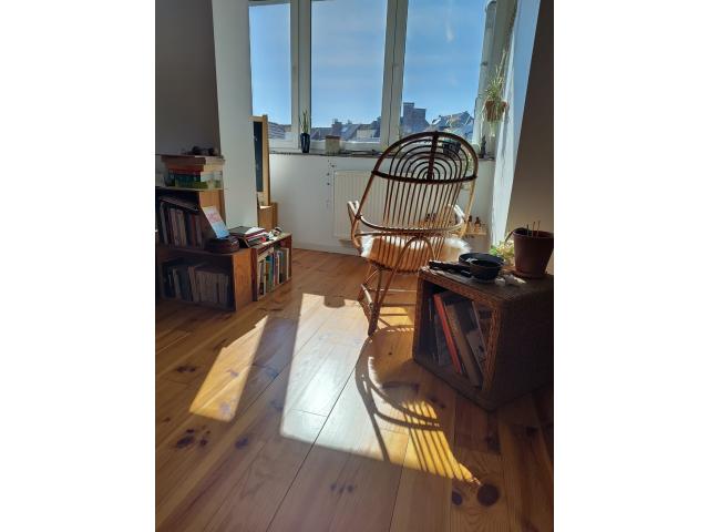 A VENDRE - Ixelles – Quartier Fernand Cocq | Appartement duplex lumineux 3 chambres avec jardin d’hi