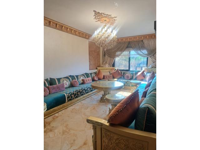 A VENDRE – Superbe Appartement Meublé de Haut Standing à Wifaq – Témara