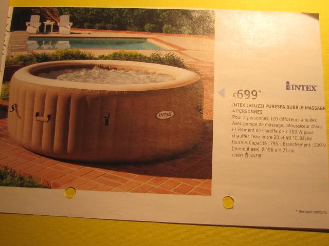 à vendre spa Intex