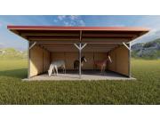 Annonce Abris pour Chevaux & Abri de Paddock et Râtelier pour Chevaux