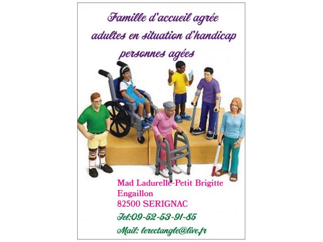 accueillante famililale personnes agées et adulte en situation d'handicap