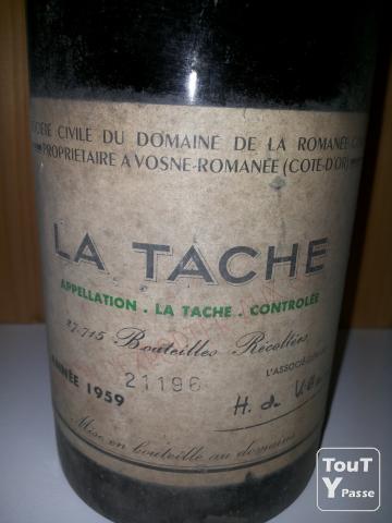 Photo Achat vins anciens,Grand Cru,vin,bouteilles image 1/2