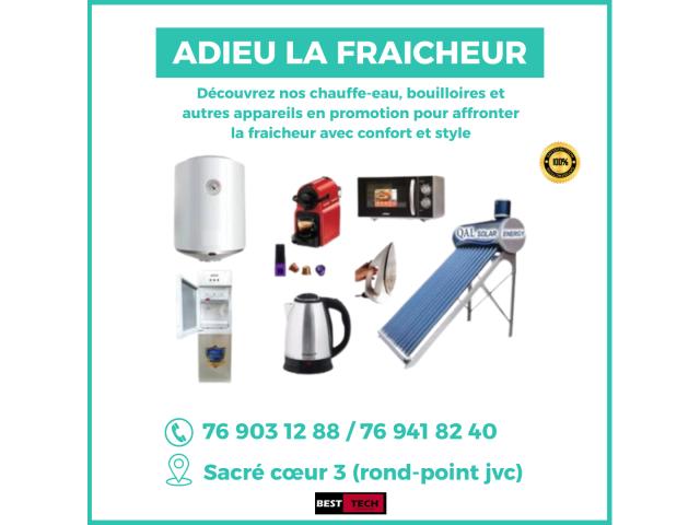 ADIEU LA FRAICHEUR : GROSSE PROMO SUR NOS ARTICLES DE CHAUFFAGE
