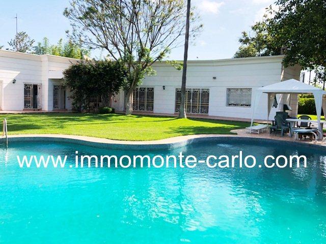 Photo Agréable villa avec piscine  à louer à Rabat image 1/6