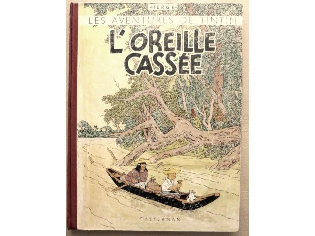 AlBUM tintin l'oreille cassee e o 1943 A 20 occasion