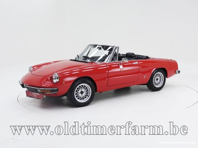 Alfa Romeo Spider Veloce 2000 '82 CH3953