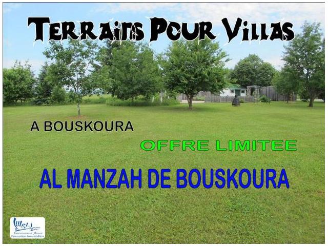 Photo ALMANZAH DE BOUSKOURA Terrain de 375 m2 image 1/1