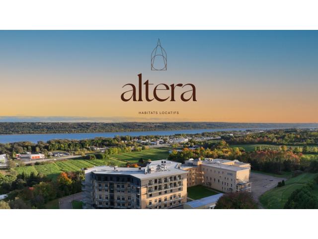 Altera habitats locatifs : Là où la nature s’élève. (Château-Richer, Quebec)