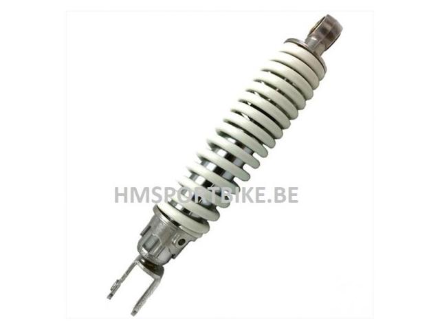 AMORTISSEUR PEUGEOT SPEEDFIGHT 270mm CHROME / BLANC REGLABLE