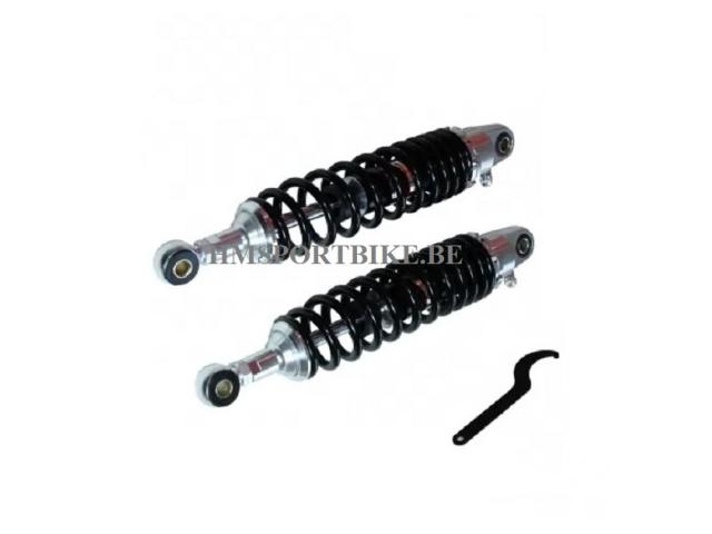 AMORTISSEURS NOIR REGLABLE 330MMMM DAX / SKYTEAM / ZHENHUA / JINCHENG