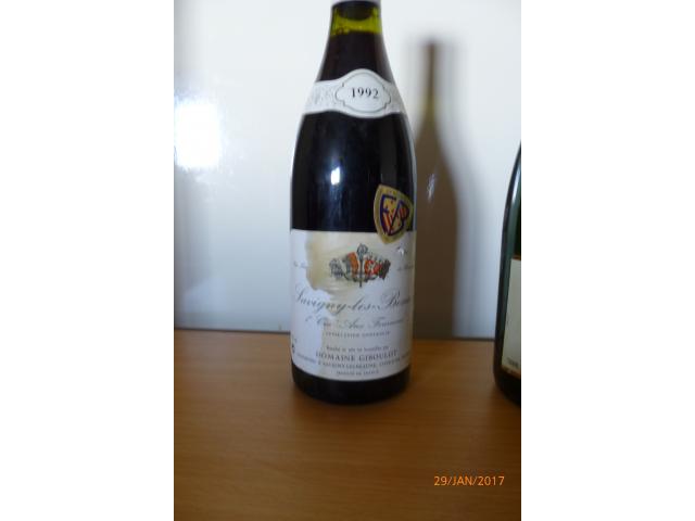 Ancienne bouteille de vin,1992